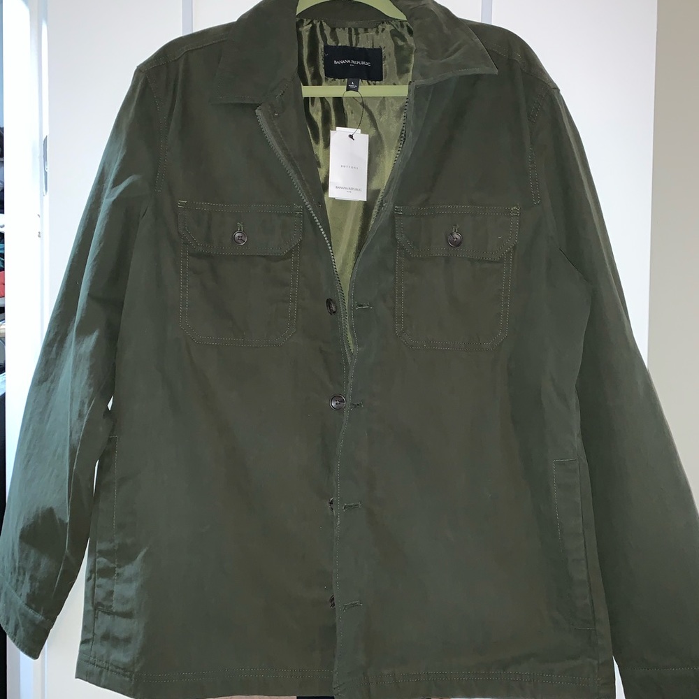 Banana Republic Men’s Waxed Field Jacket
